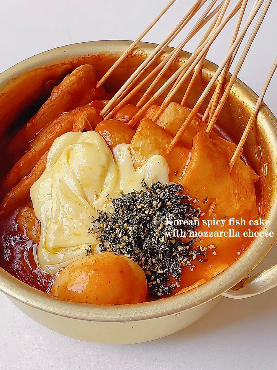 芝士鱼饼串串|韩综同款甜辣浓郁超好吃