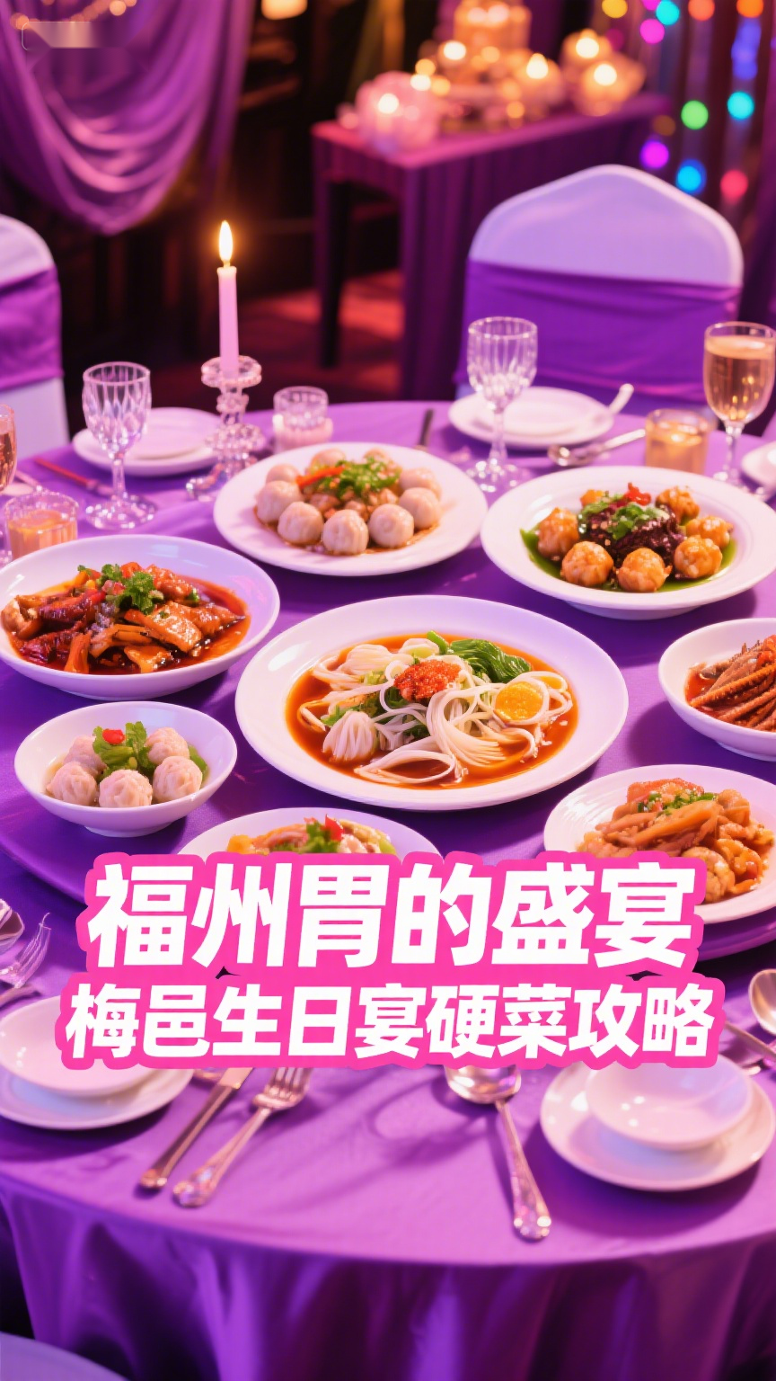 福州胃的盛宴,梅邑生日宴硬菜攻略