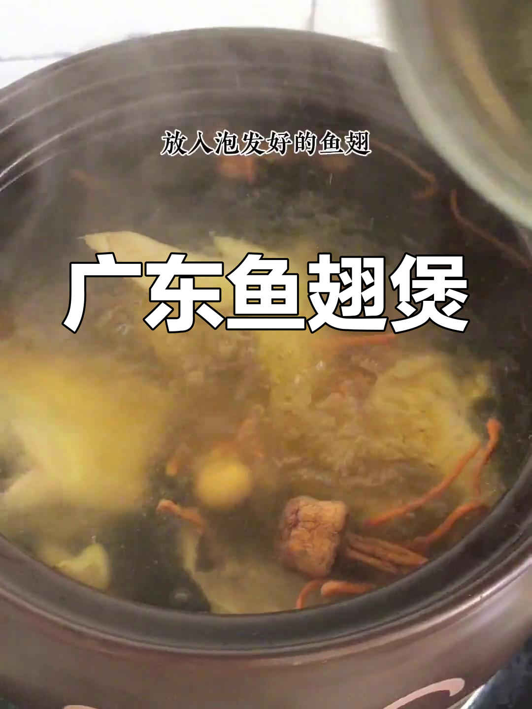 鱼翅鸡汤的做法