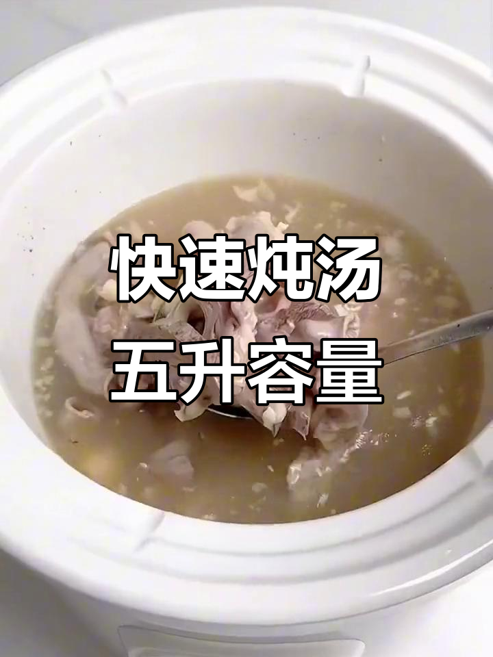 一键快炖汤，天际电炖锅让你轻松享受美味