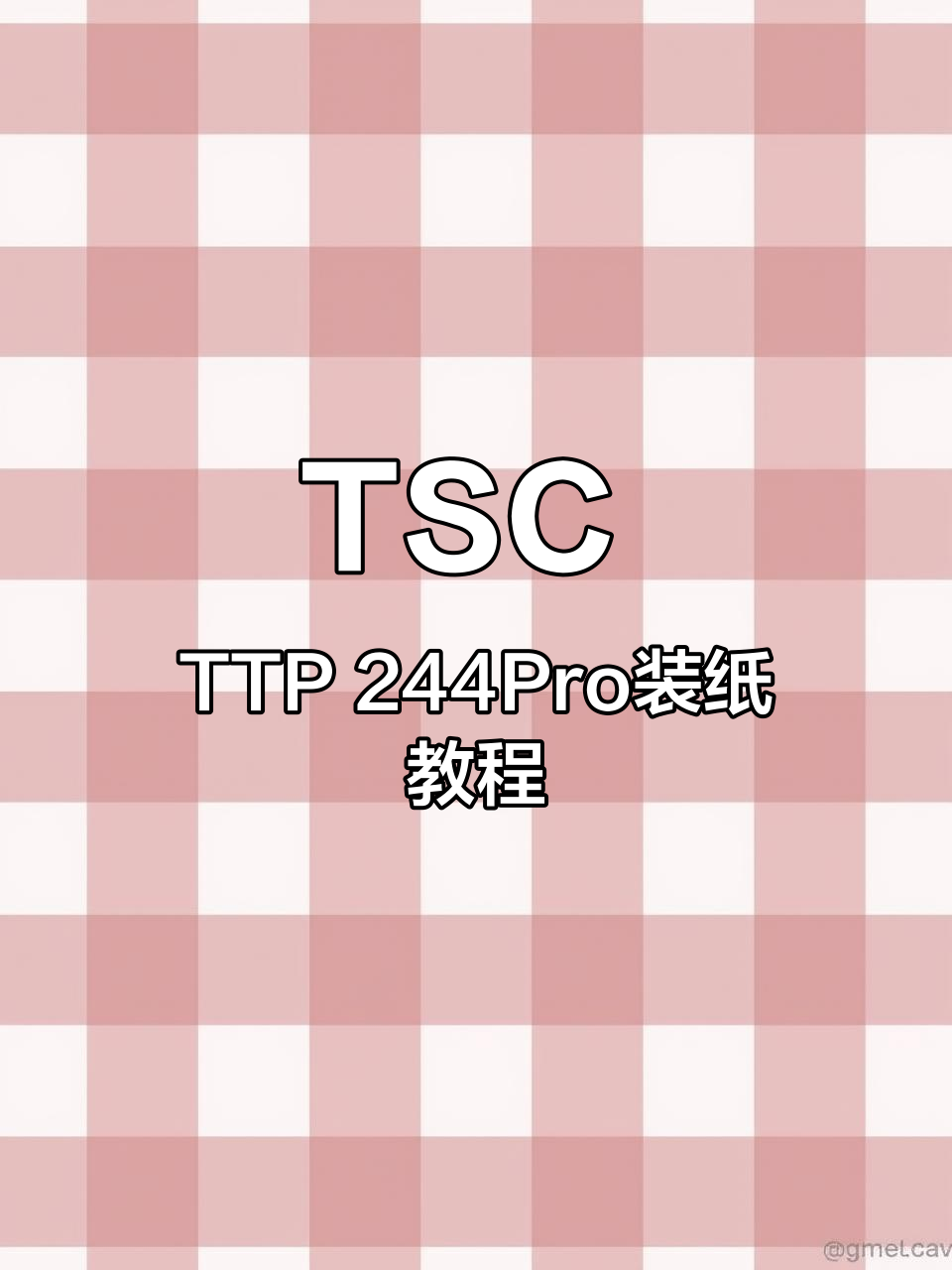 TSC TTP 244Pro装纸步骤详解,轻松搞定!