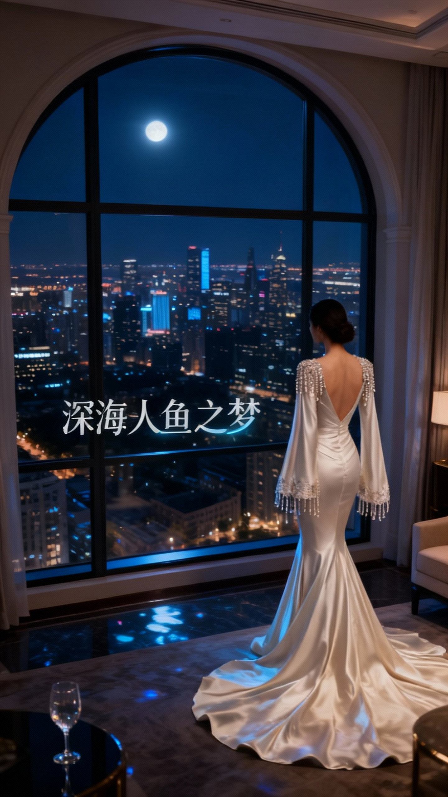 鱼尾晚礼服,华丽登场