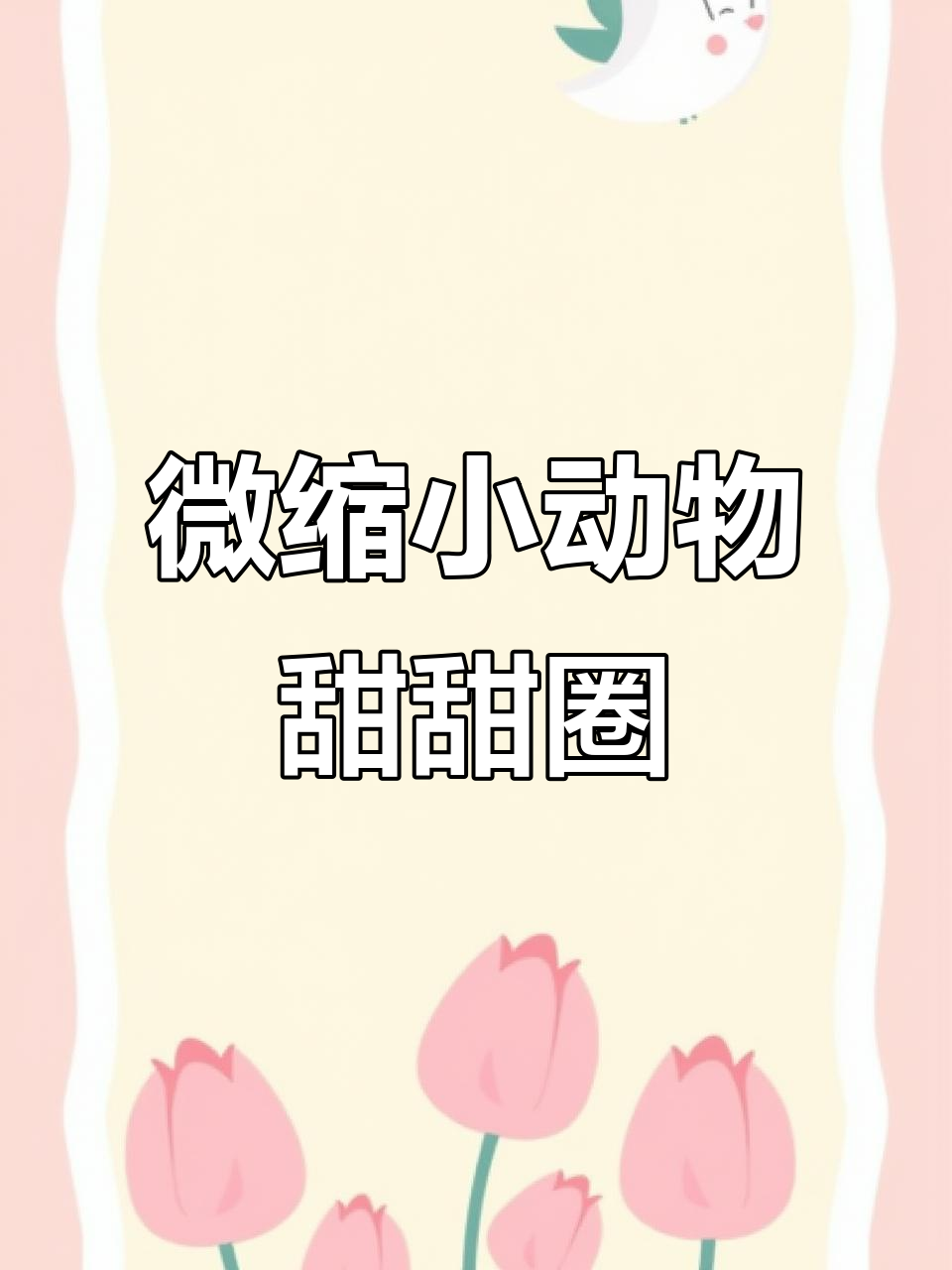 小动物甜甜圈大集合,迷你厨房超萌来袭