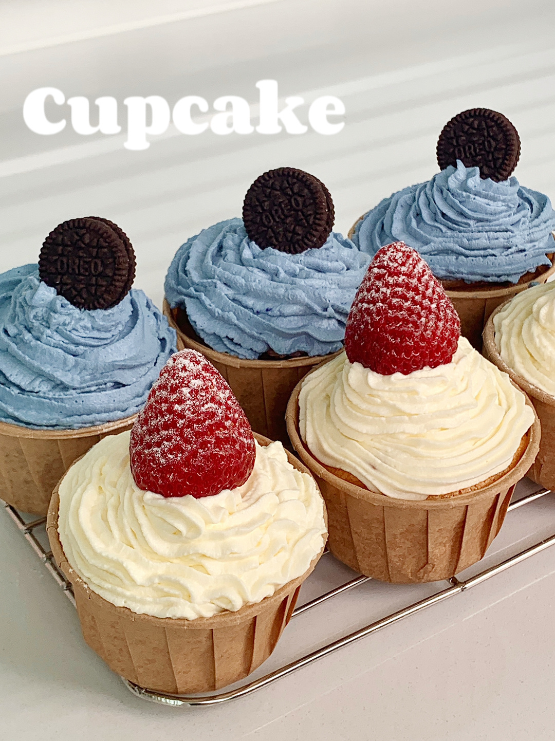 一次成功 简单快手空气炸锅版纸杯蛋糕