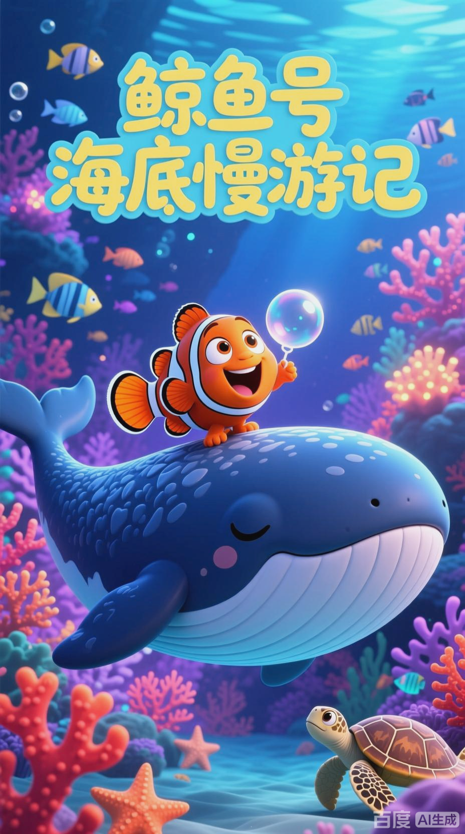 搭乘鲸鱼号,慢游海底世界