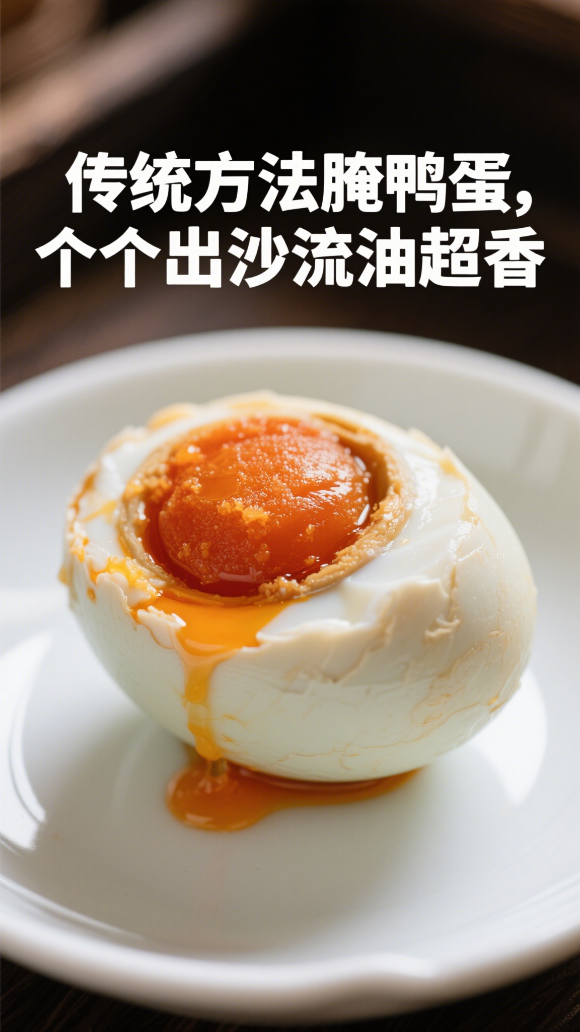 传统方法腌鸭蛋,个个出沙流油超香