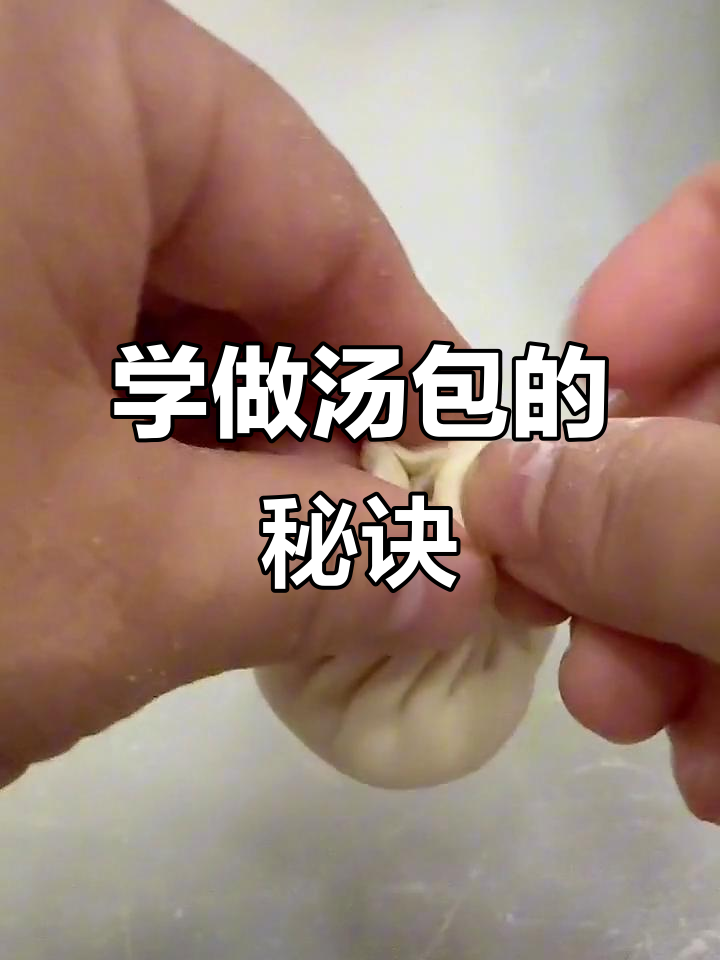 汤包制作技巧大揭秘，手把手教你完美收口