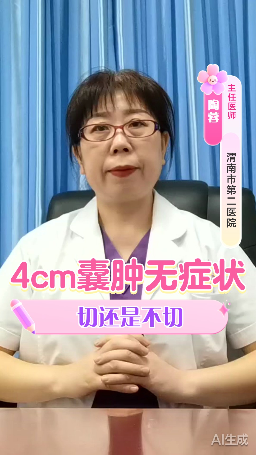 囊肿4cm没症状,切还是不切?医生来解答