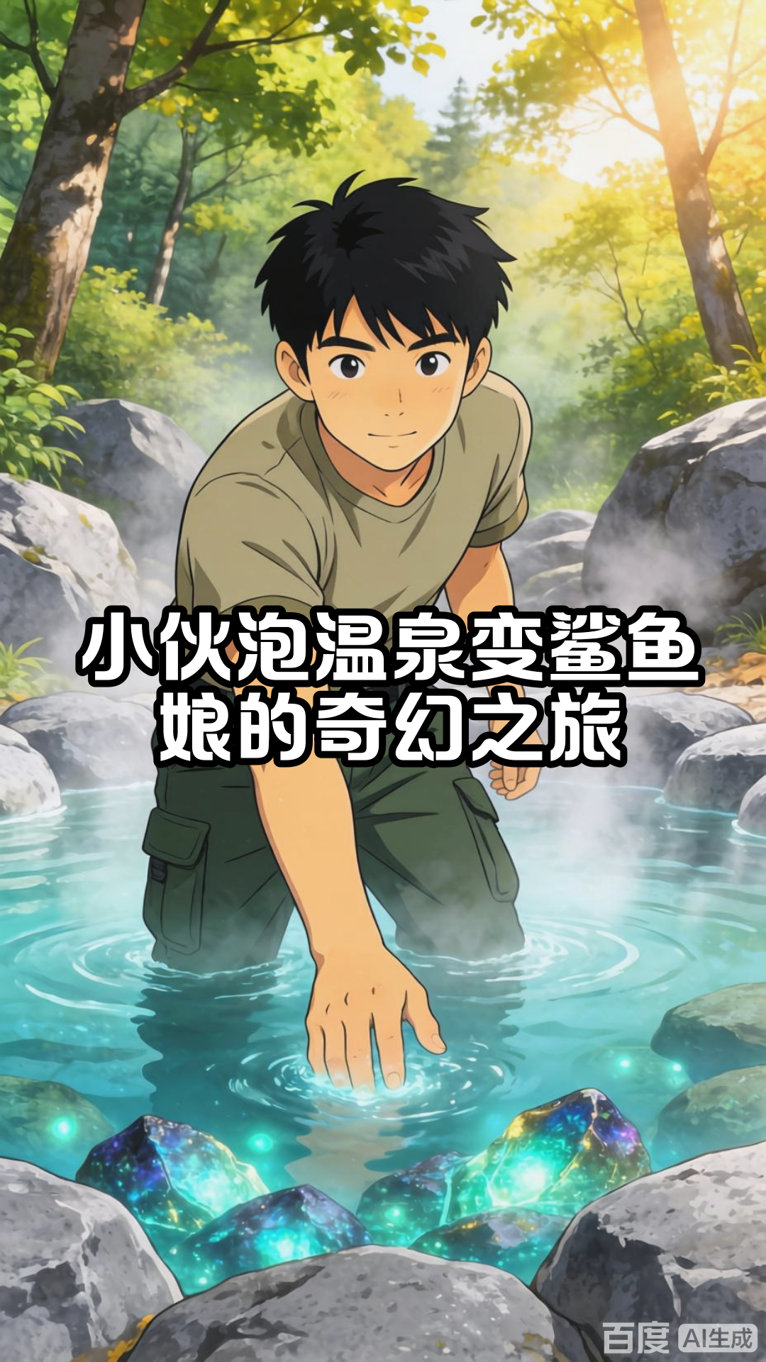 小伙泡温泉变鲨鱼娘的奇幻之旅