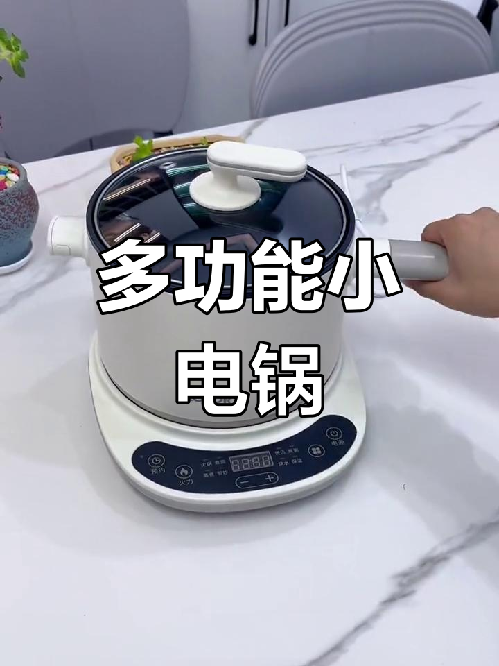 小浣熊多功能电煮锅,轻松搞定蒸煎炸火锅