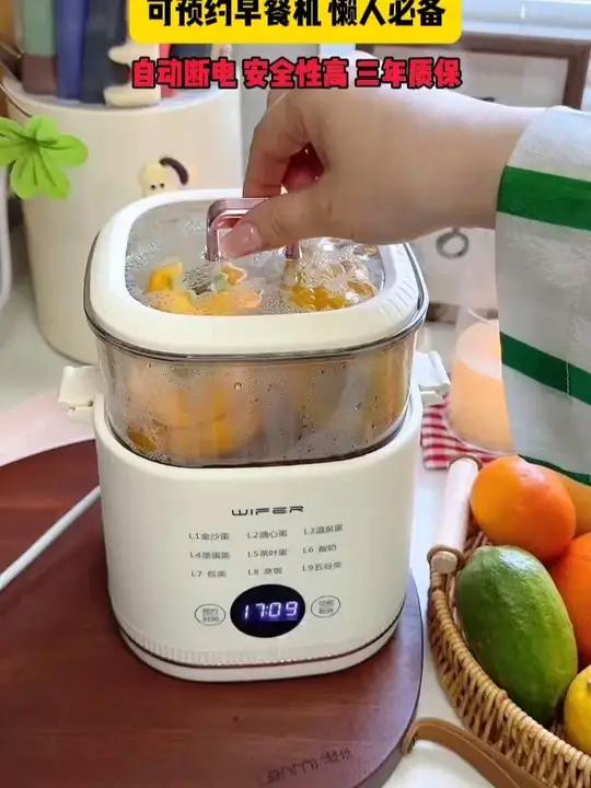 wifer/英国好夫人家用多功能蒸蛋器煮蛋器新款预约早餐机自动断电蒸蛋器多功能蒸煮一体蒸蛋