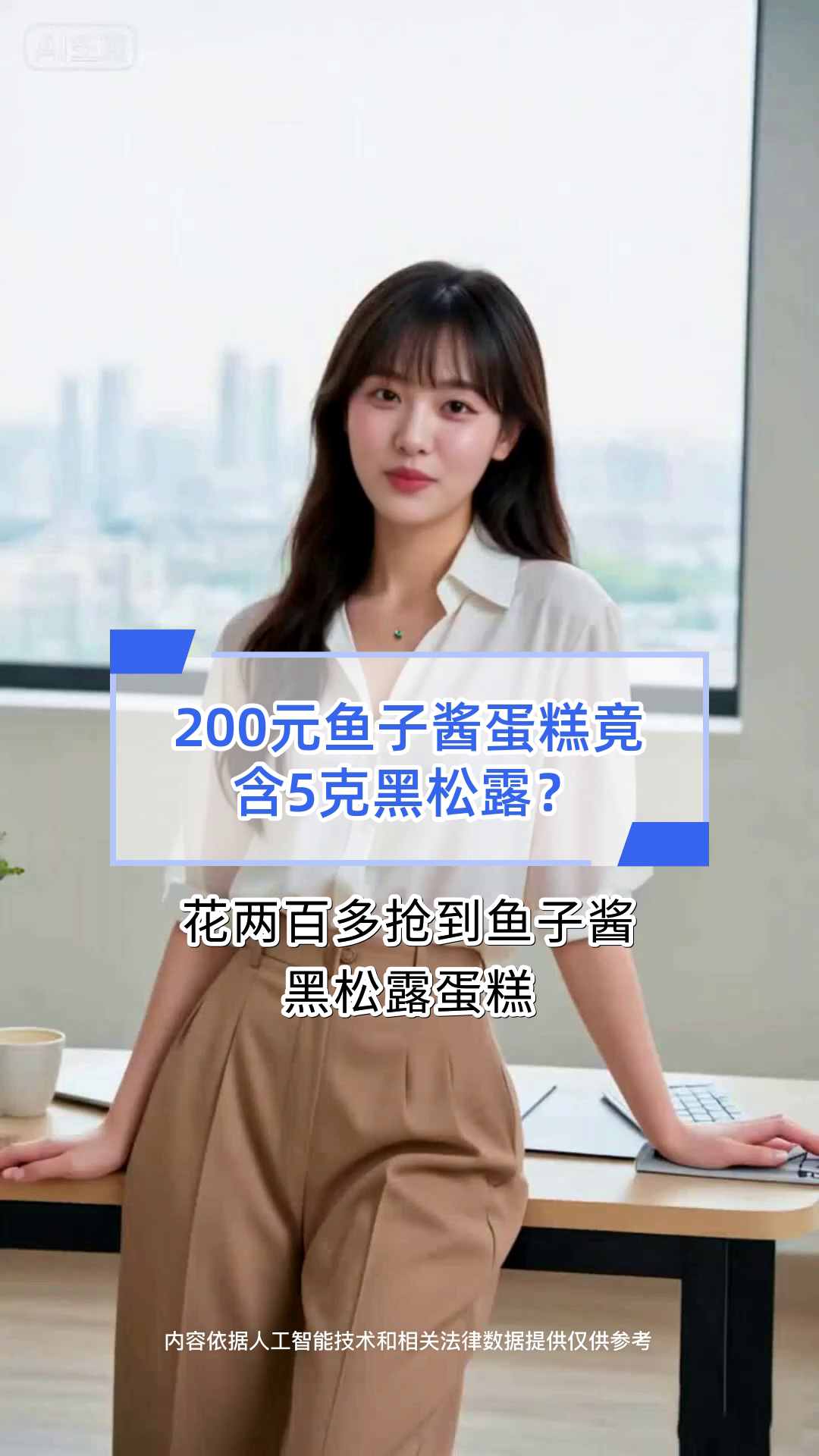 200元鱼子酱蛋糕竟含5克黑松露?