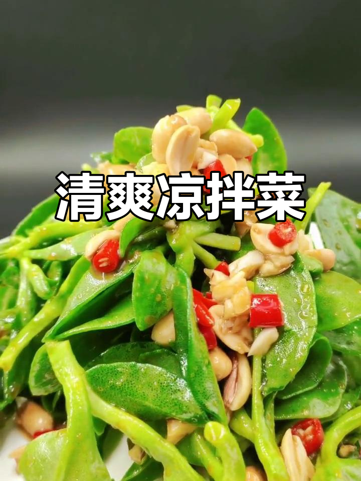 凉拌穿心莲,酸辣开胃,清爽解暑!