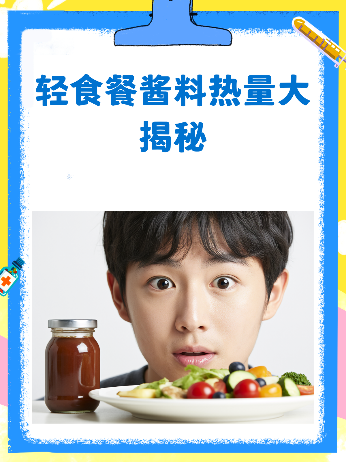 轻食餐里的酱料,竟是隐藏的热量炸弹?!