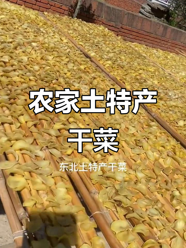东北农家土特产干菜,纯天然无添加的山货美味