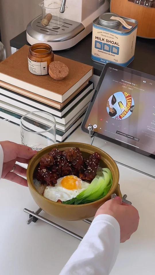 一个人的午餐青梅排骨|酒渍梅子