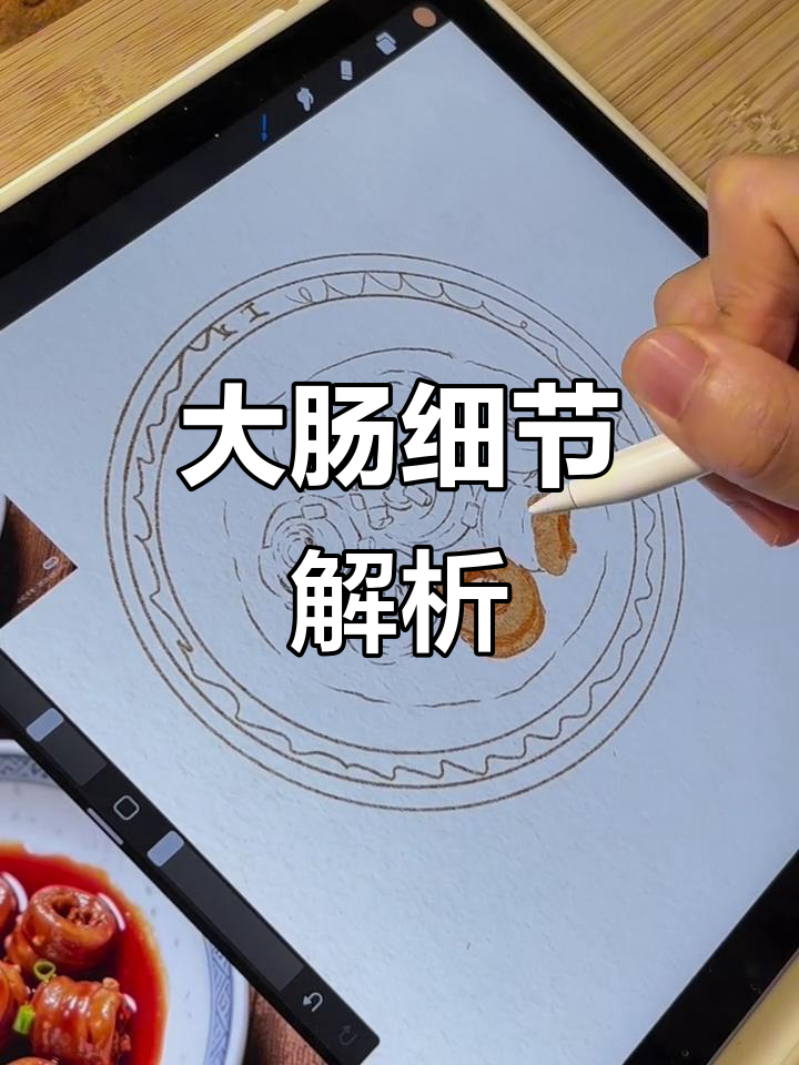 沉浸画作,九转大肠细节尽显,肥肠控必看!