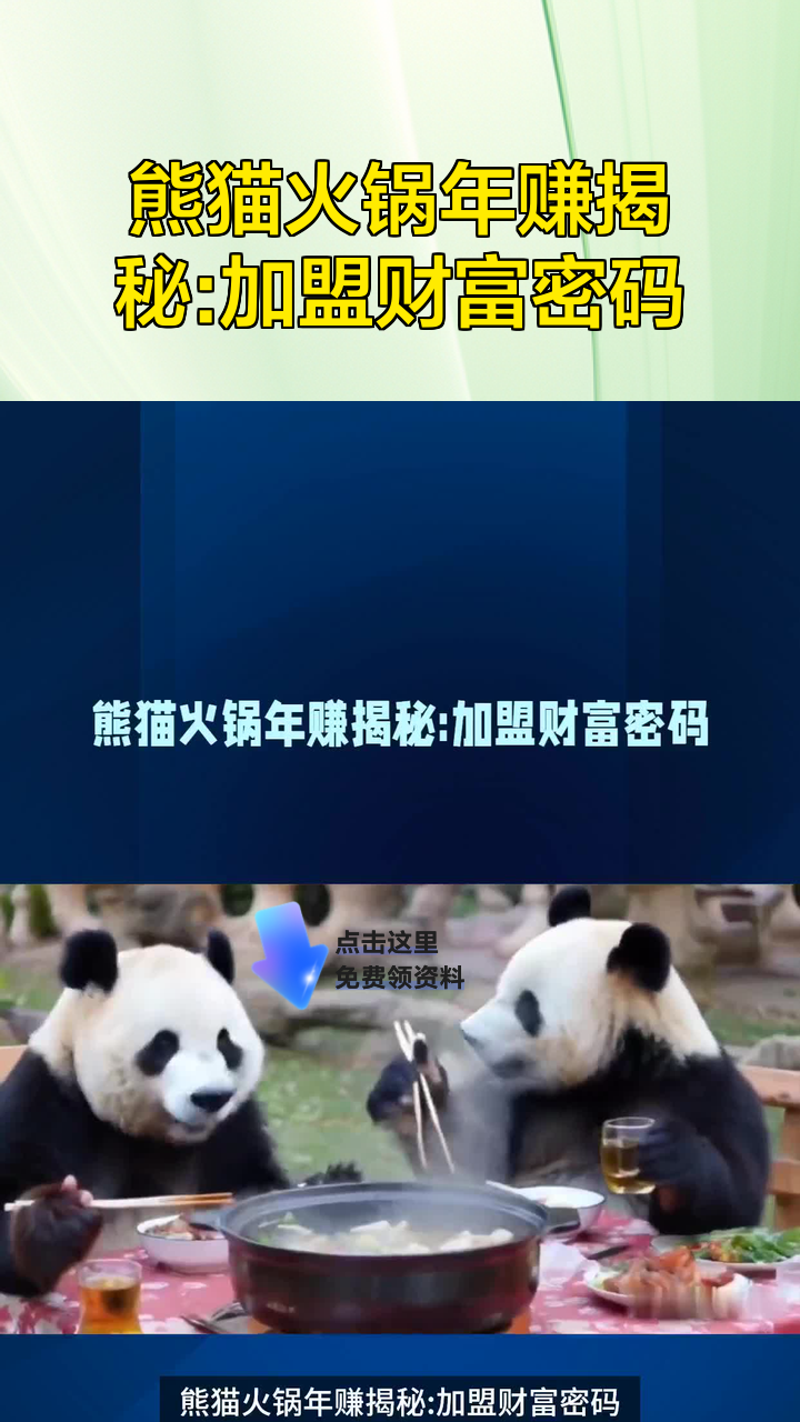 熊猫火锅年赚揭秘:加盟财富密码