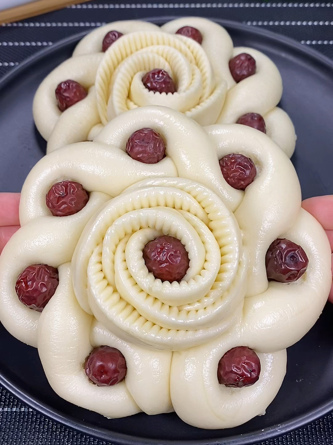 枣花馒头这样做