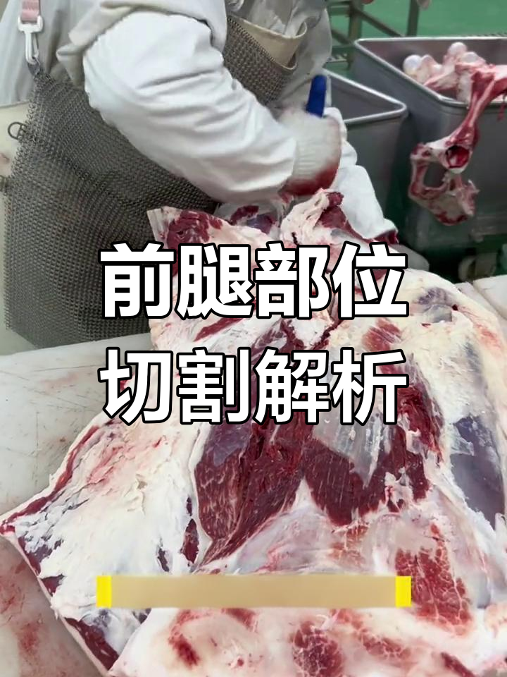 和牛前腿肉如何精细分割?