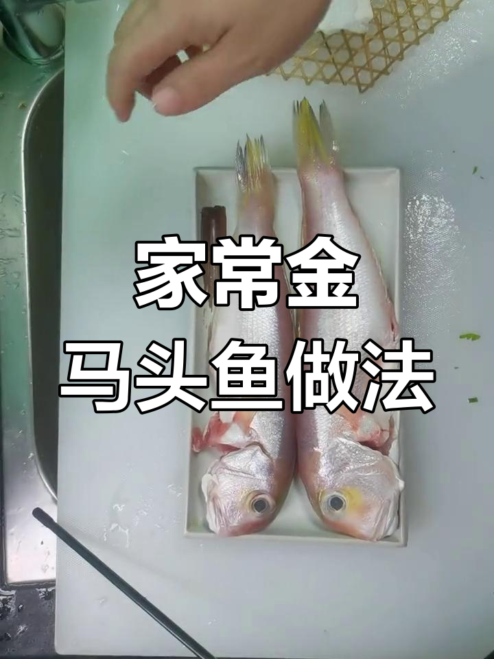 金马头鱼家常烧法,简单又美味!
