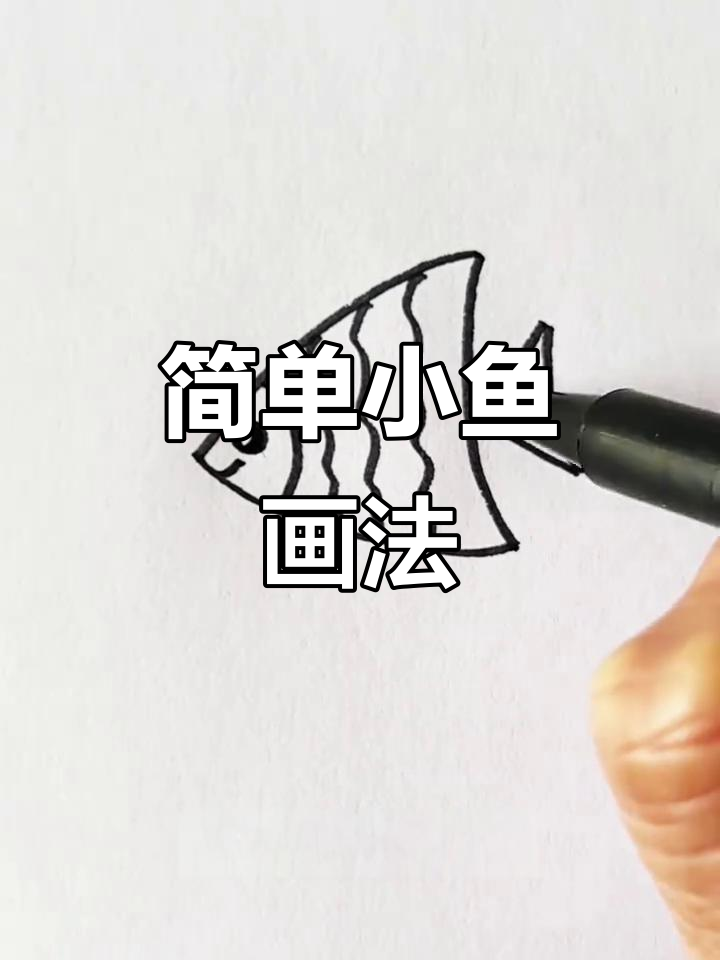 小鱼简笔画,轻松学会零基础也能画