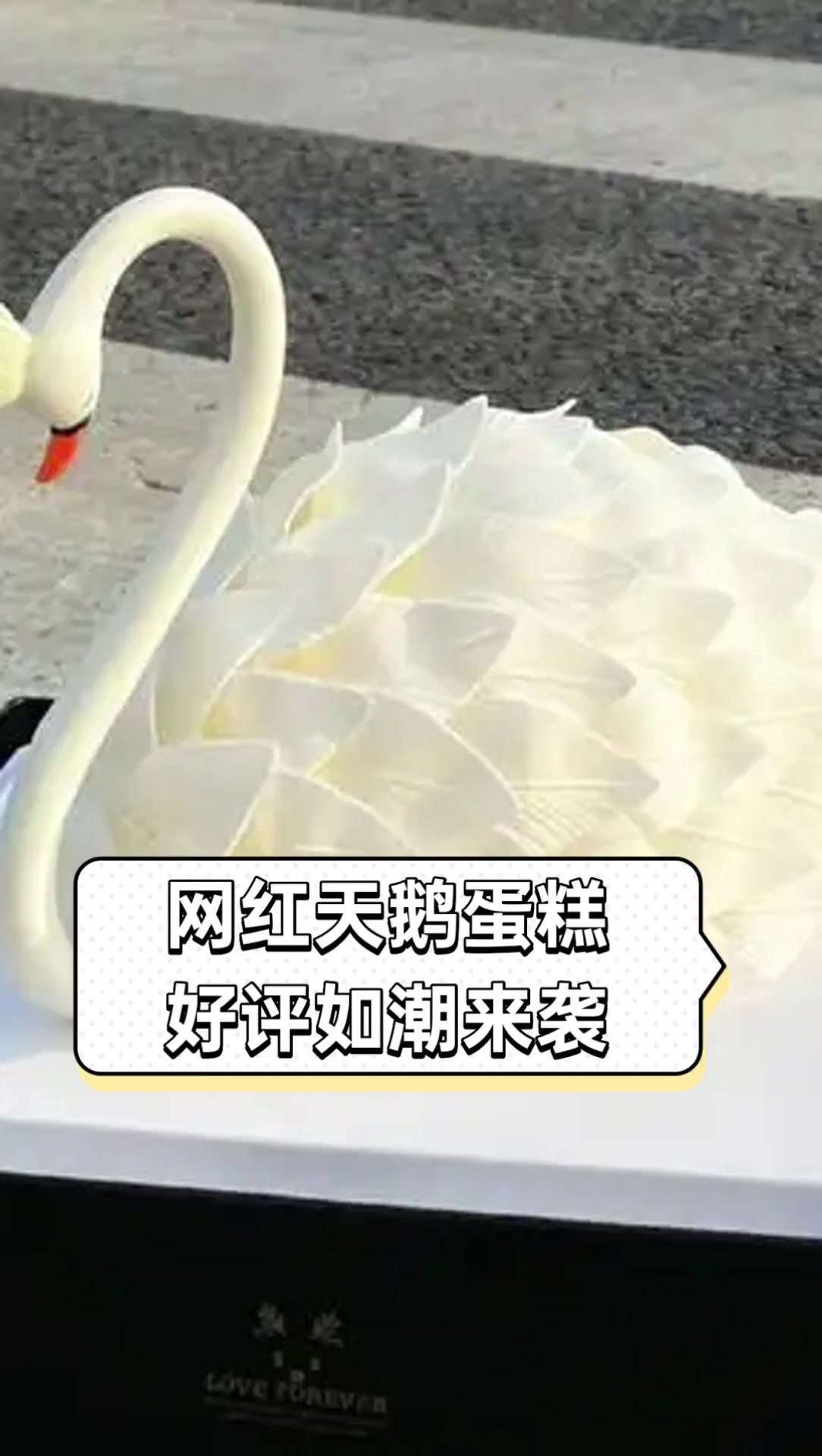 网红天鹅蛋糕,好评如潮来袭