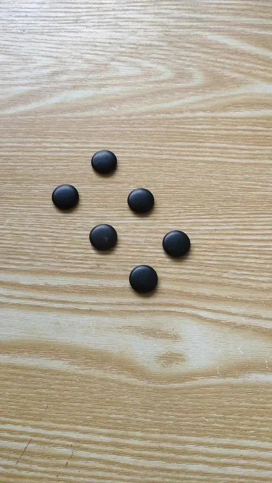 6颗棋子变5颗,谁能看出怎么回事?