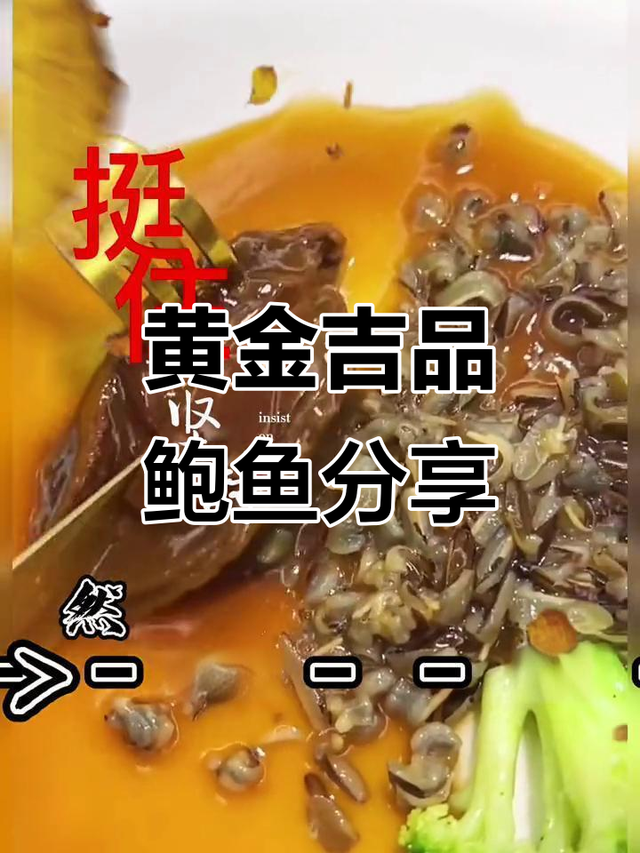 10头黄金吉品鲍鱼,累了就歇一歇,继续前行
