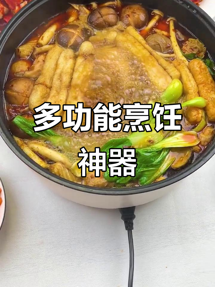 一锅多用,煮饭火锅样样行,还能炒菜煎肉!