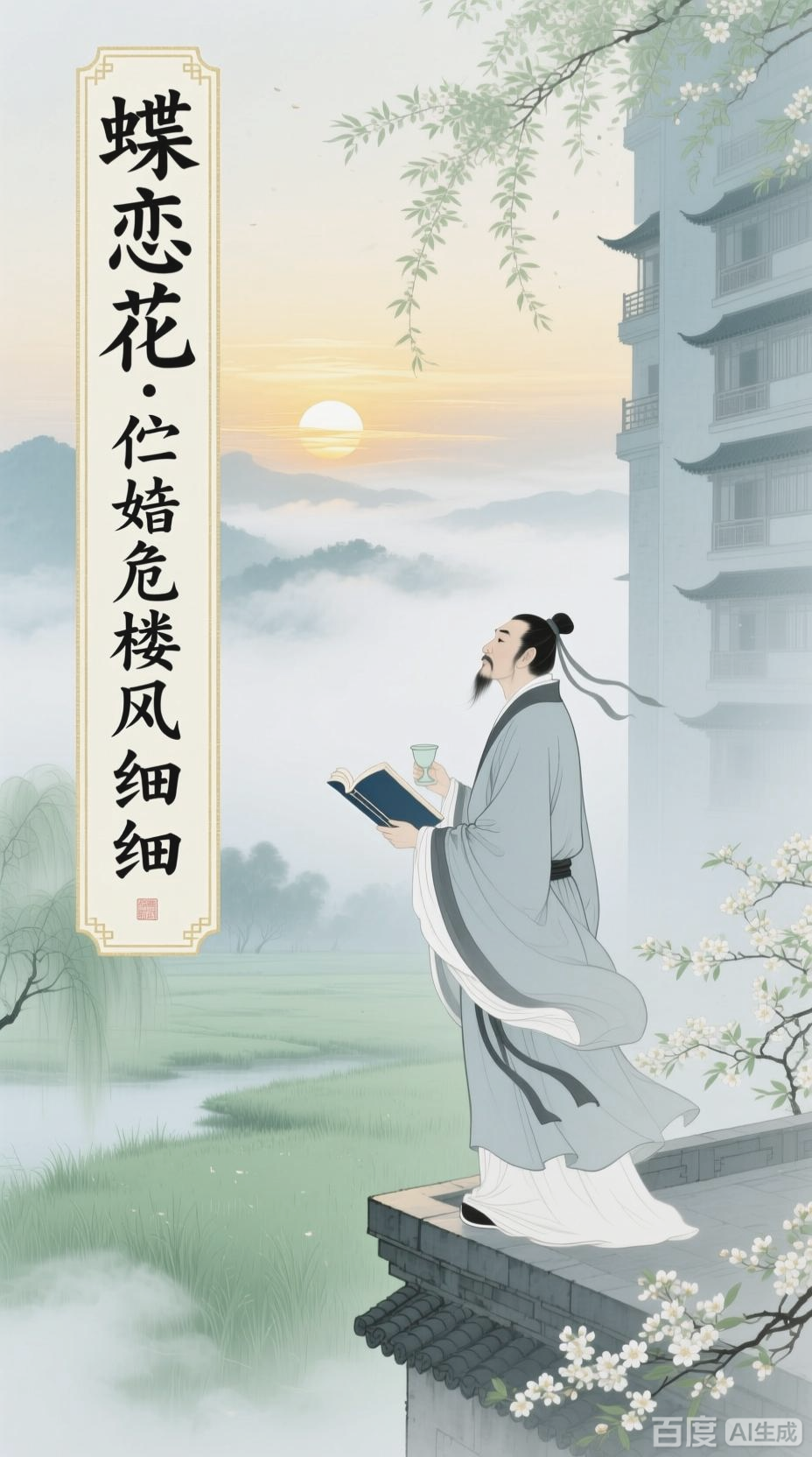 柳永《蝶恋花》诗词意境解析