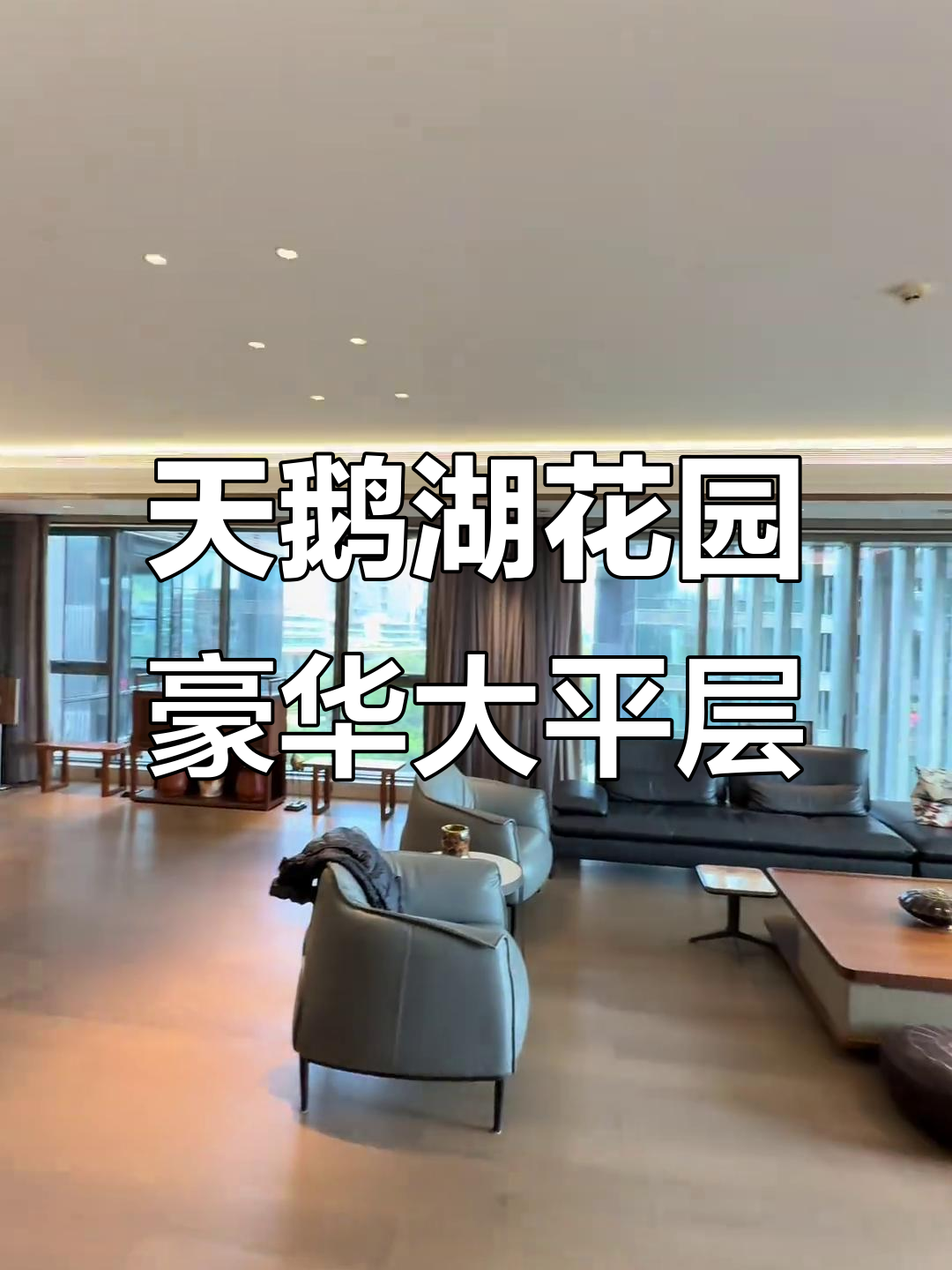 346平天鹅湖花园大户型,景观视野超赞!