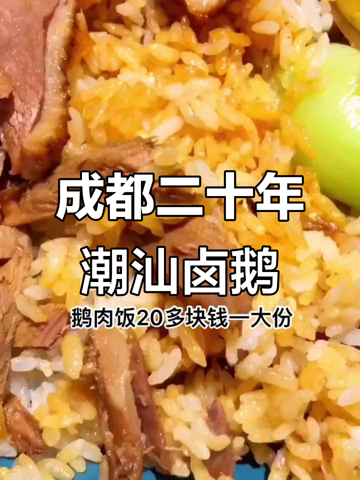 成都最正宗潮汕卤鹅,二十年老店的味道传承