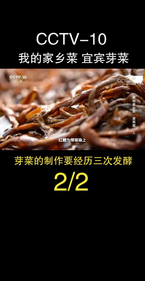 长知识2,啥子叫宜宾芽菜!