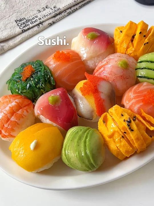 春游野餐必备一口一个手鞠寿司巨好吃