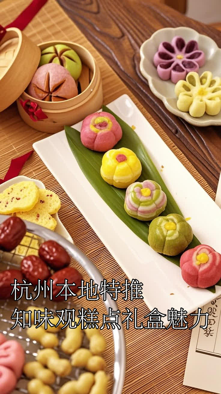 杭州本地特推,知味观糕点礼盒魅力