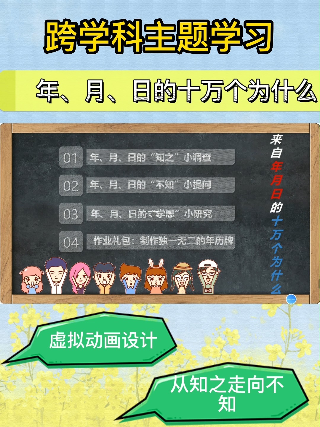 跨学科主题活动|年月日PPT讲解