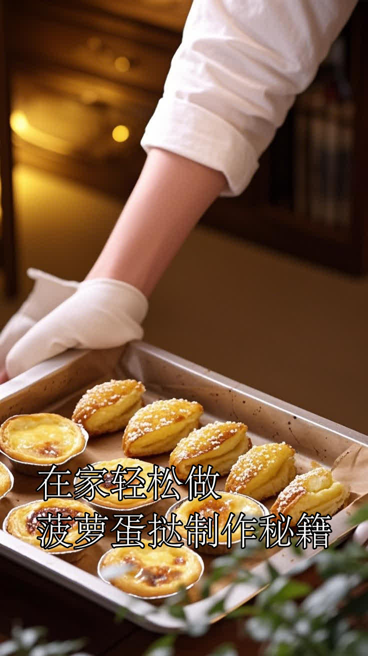 在家轻松做菠萝蛋挞制作秘籍