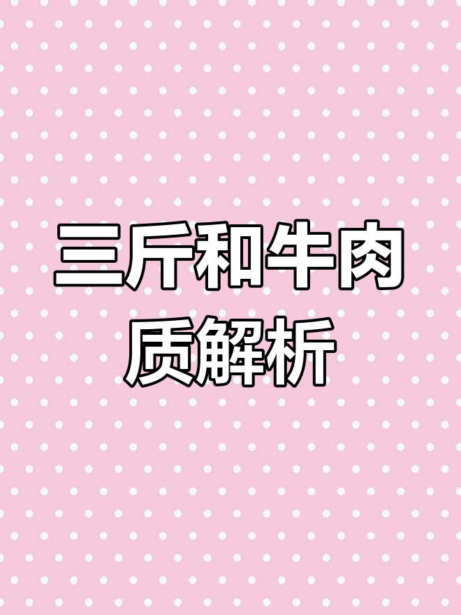 国产和牛三斤部位,雪花渗透完美,烤肉涮锅都超赞