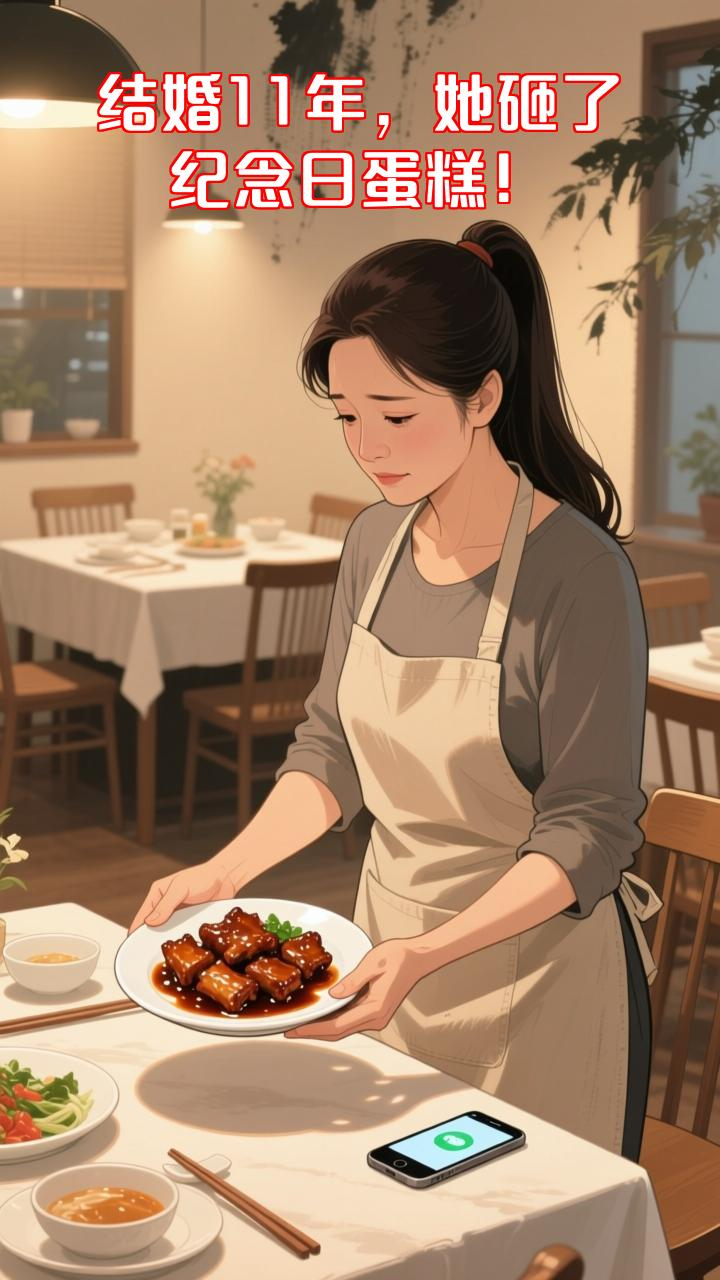 结婚11年纪念日,她砸了蛋糕却砸出新生!