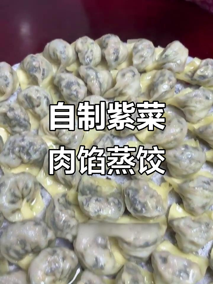 潮汕婆婆教你做紫菜蒸饺,口感无敌超满足