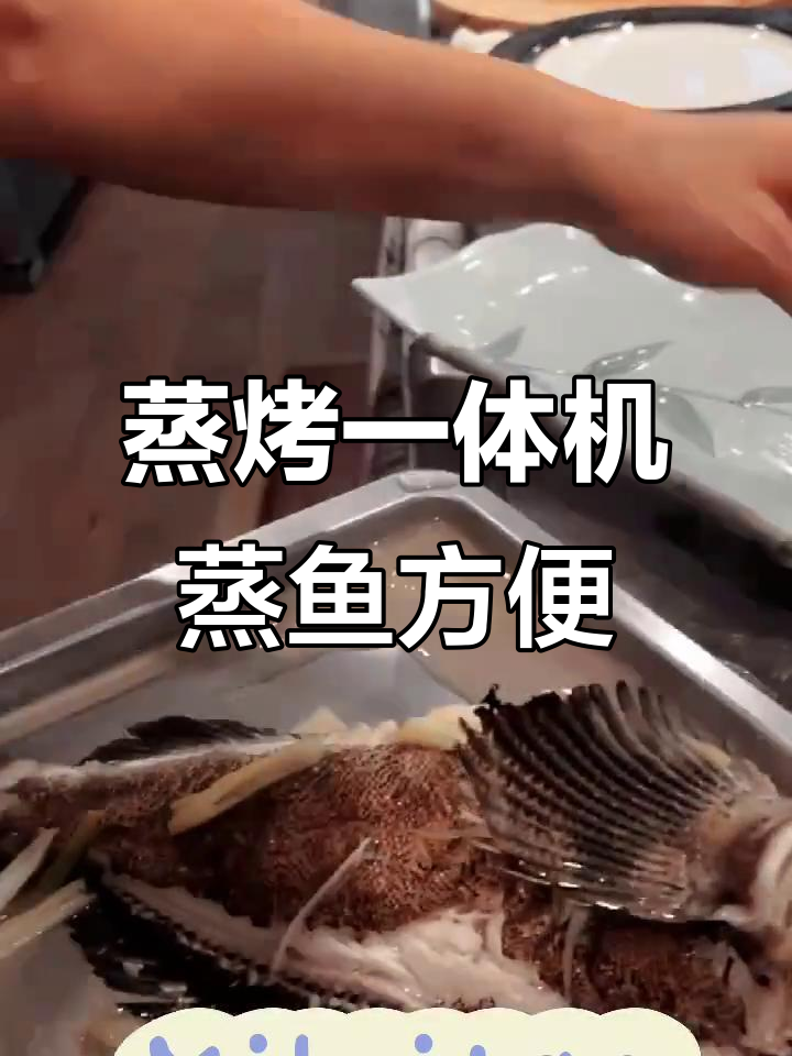 方太蒸烤箱轻松搞定蒸鱼,操作超简单