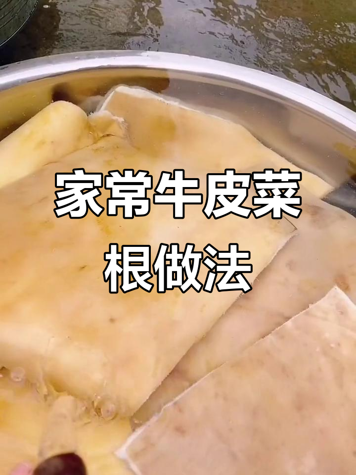 佤味牛皮菜根：家乡的味道，清洗与烹饪全过程揭秘