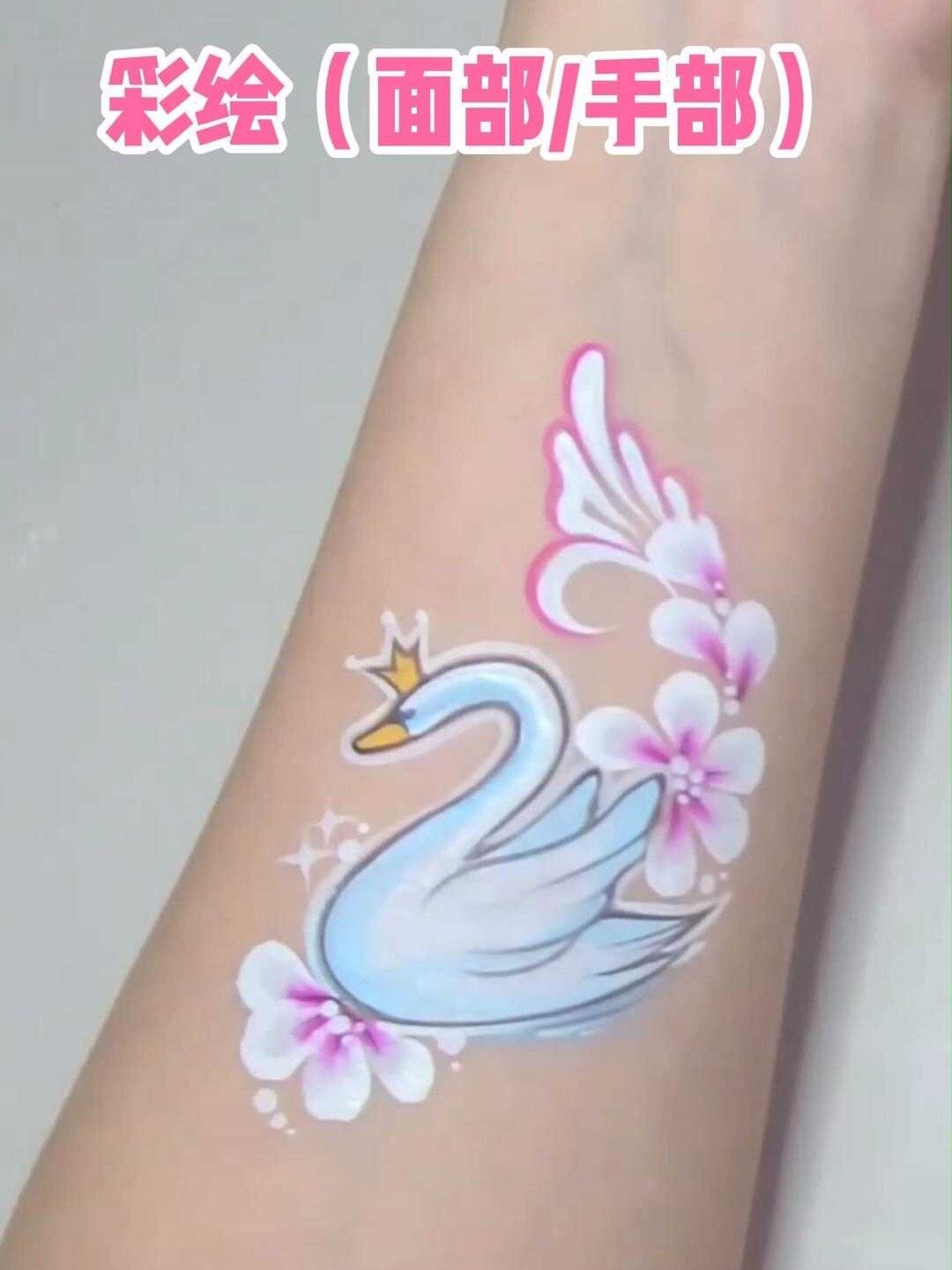 潮流丨1分钟学会白天鹅画法