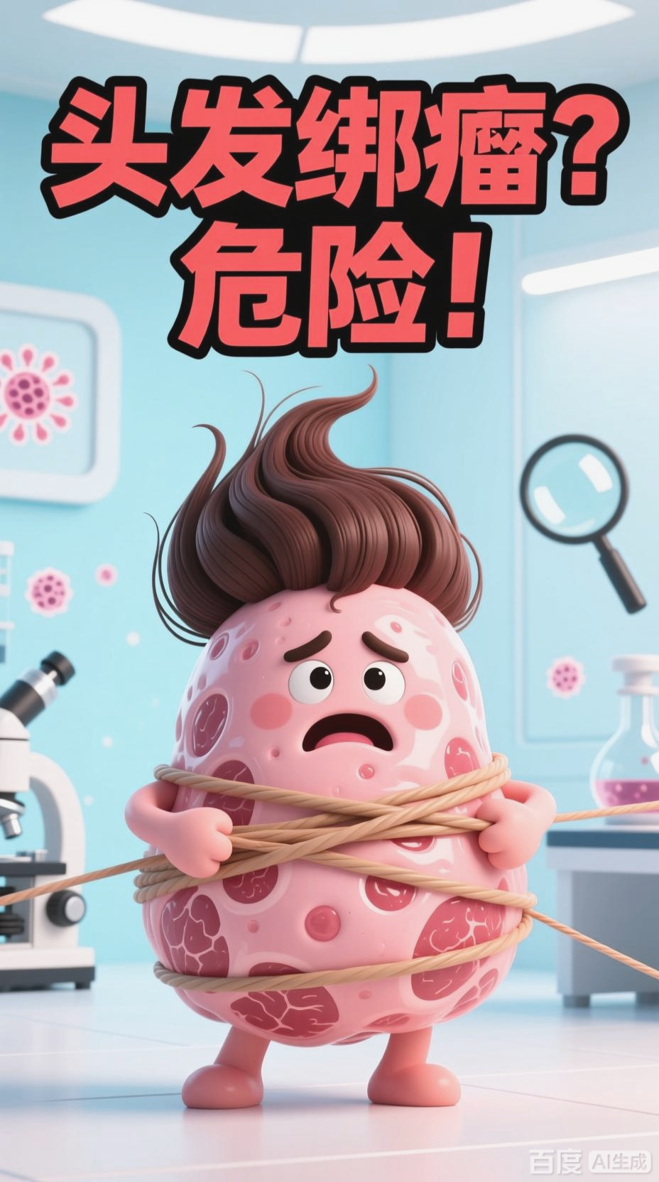 头发绑肉瘤，真的有效吗？