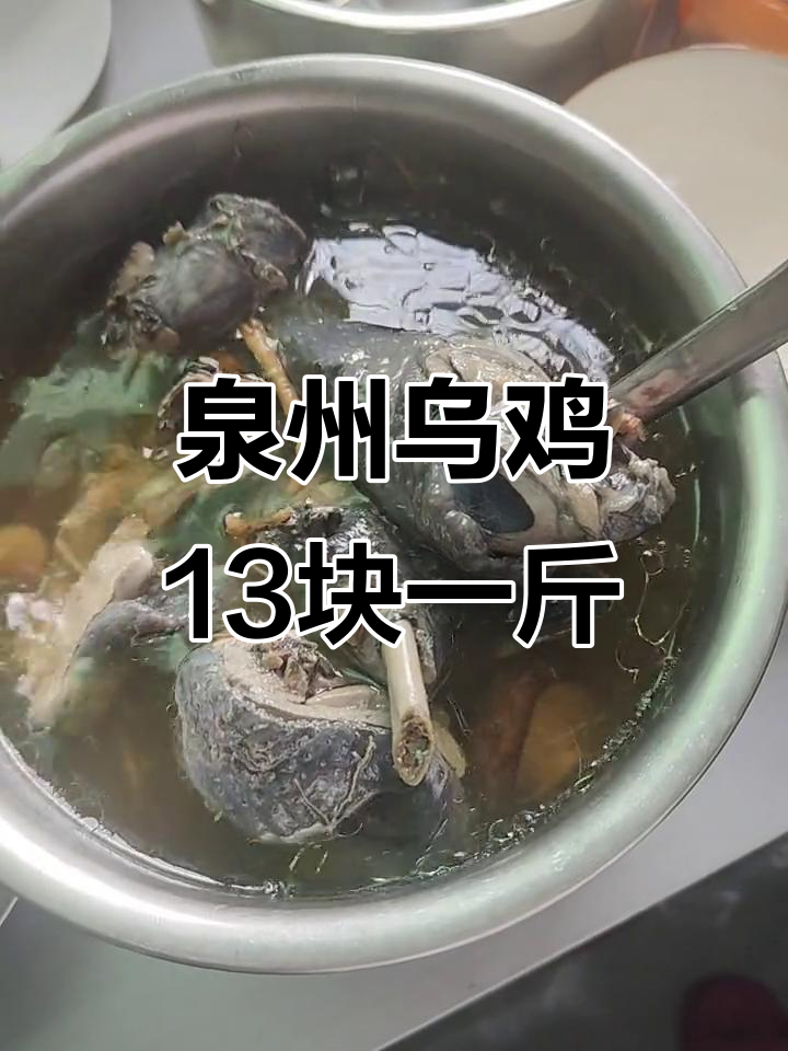 泉州乌鸡价格大揭秘:1斤仅需13元,超值美味等你尝