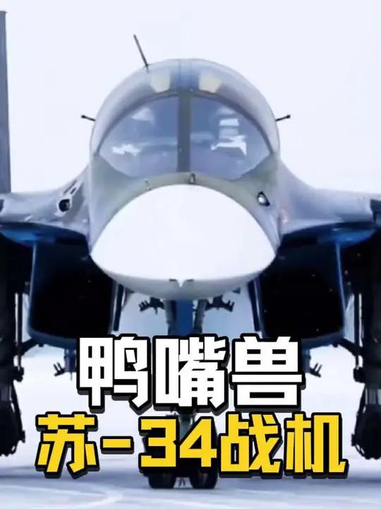 苏-34“鸭嘴兽”:俄罗斯的重型战斗轰炸机!