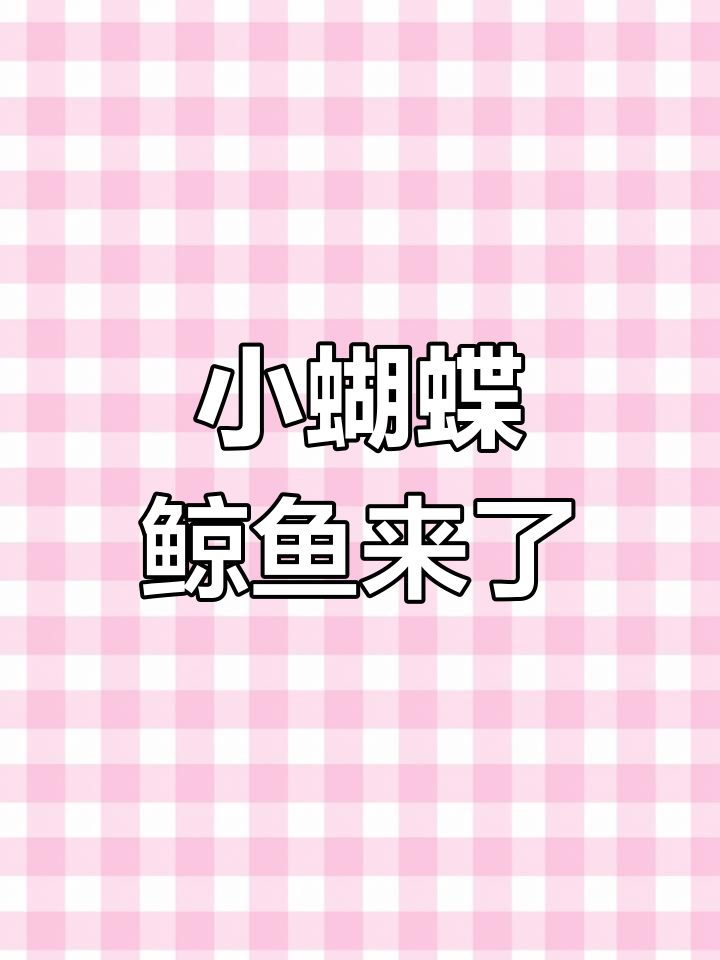 鲸鱼与蝴蝶的虐心故事