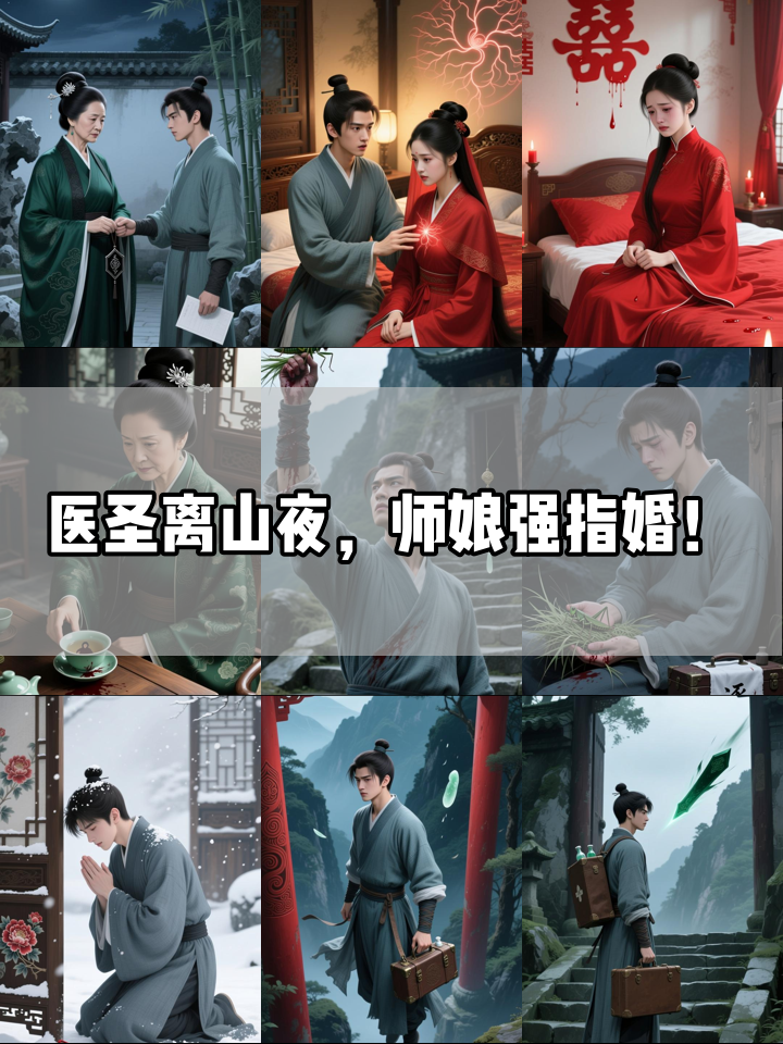 医圣离山当夜，师娘强指婚天赐佳人，他却转身……