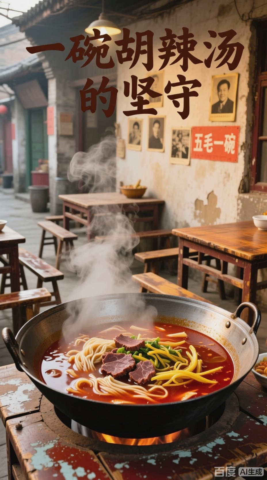 80年代胡辣汤店,市井烟火气